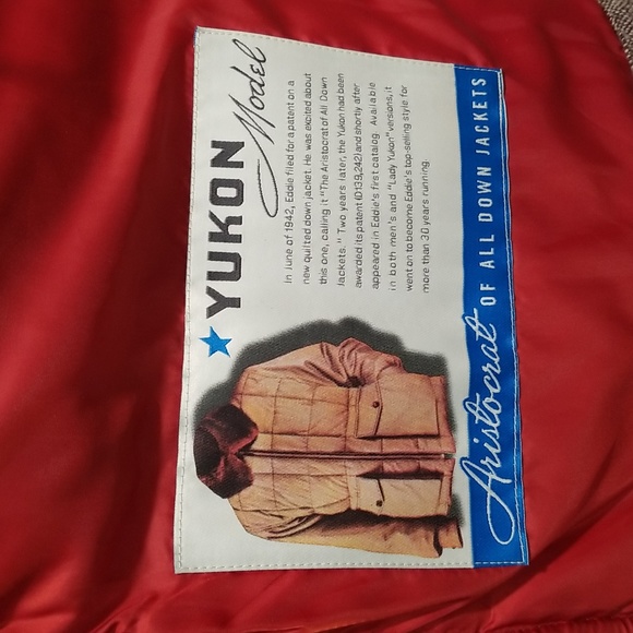 Eddie Bauer Yukon 550 premium goose down vest.  Medium.  Lined wool blend tweed - Picture 7 of 17